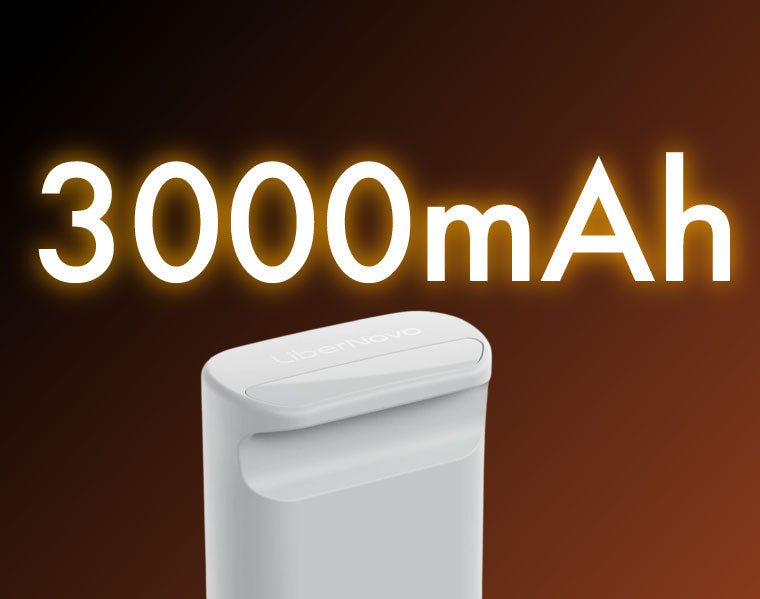 3000mAh 12V, Lasts Up To 45days