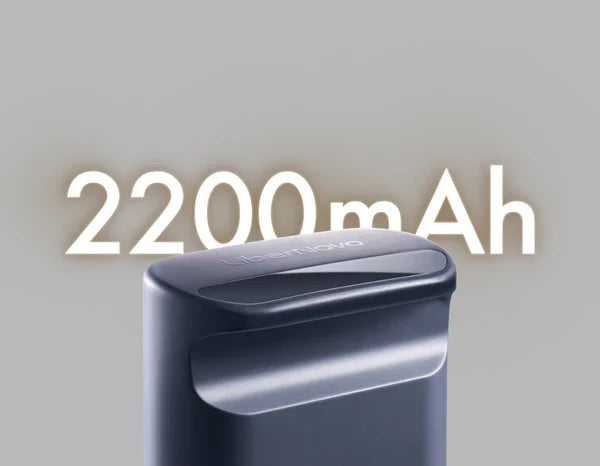 2200mAh 12V, Lasts 30 days